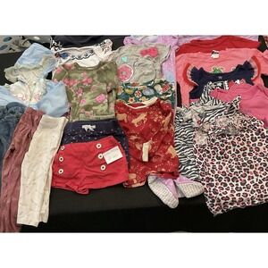 Mixed Brands Outfit Lot Girls 2T/24M 21pc Tops Pants Dresses Disney Minnie